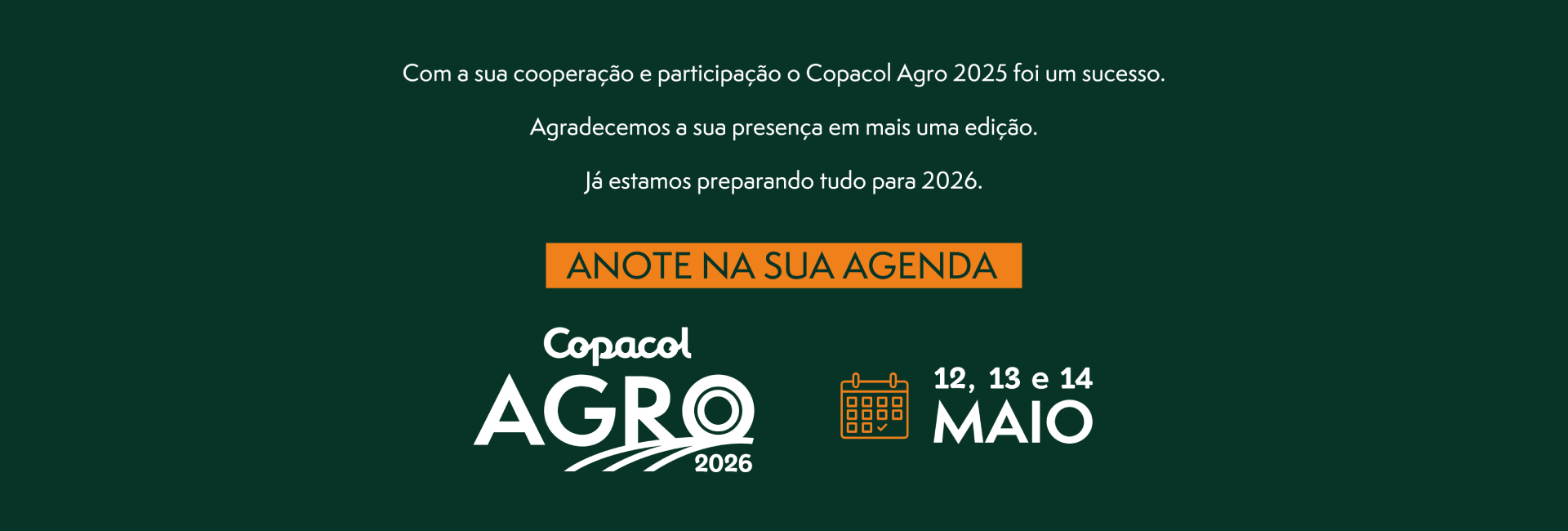 Copacol AGRO - Evento que reúne as famílias de cooperados Copacol