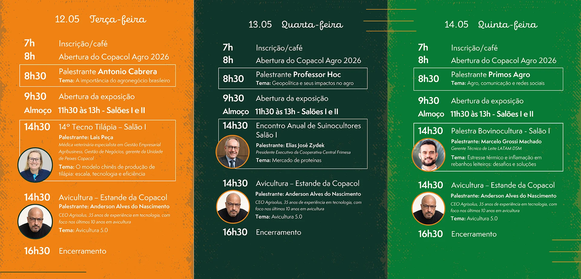 Programação copacol agro